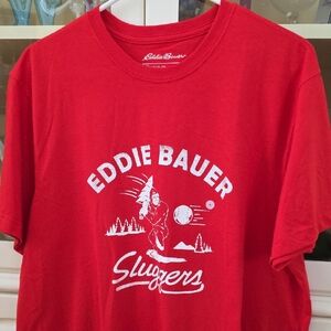 Eddie Bauer Red Sluggers T-Shirt